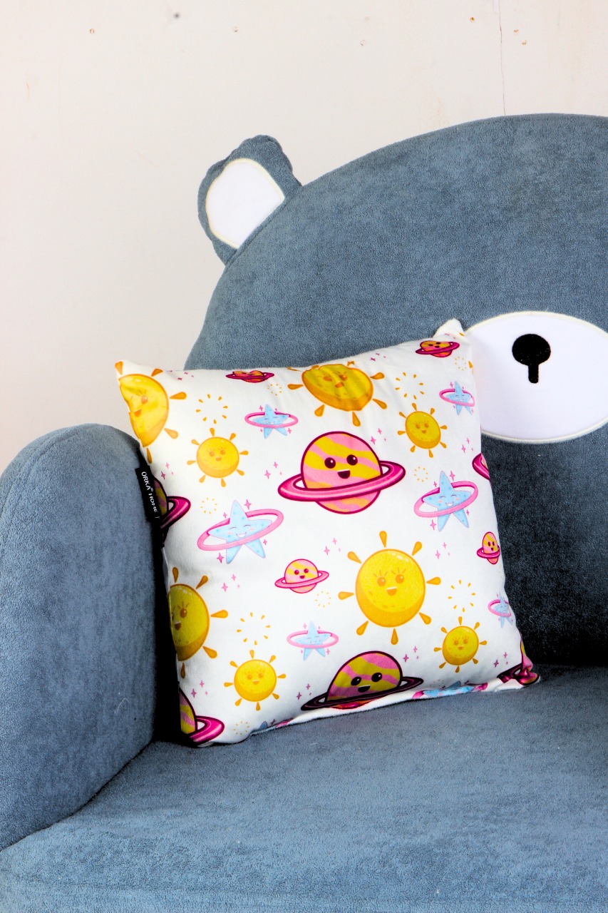 Orka Kids Filled Cushion Printed 12x12 (D5)